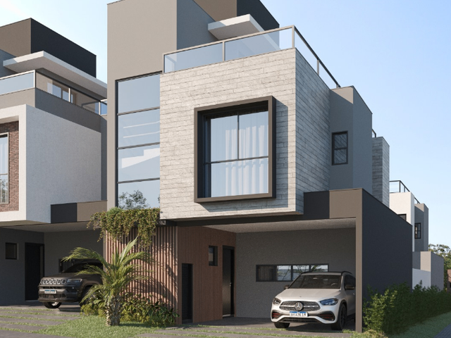 Casa com 216m² 3 quartos e 4 banheiros, à venda, no bairro Bacacheri em Curitiba