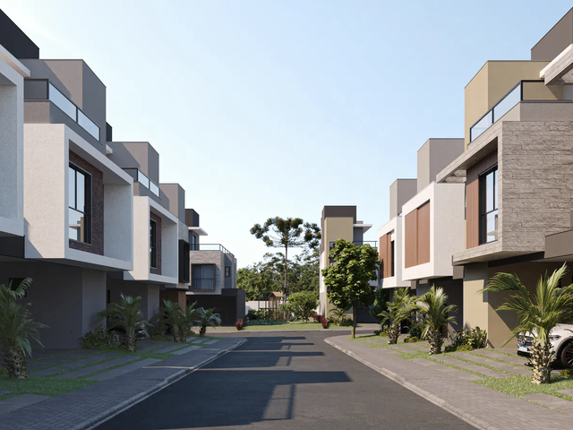 Casa com 216m² 3 quartos e 4 banheiros, à venda, no bairro Bacacheri em Curitiba