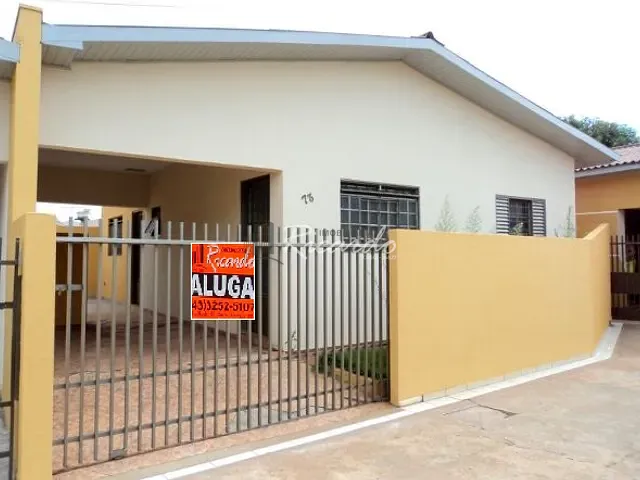 Casa com 70m² 3 quartos e 1 banheiro, para alugar, no bairro Vila Araponguinha em Arapongas
