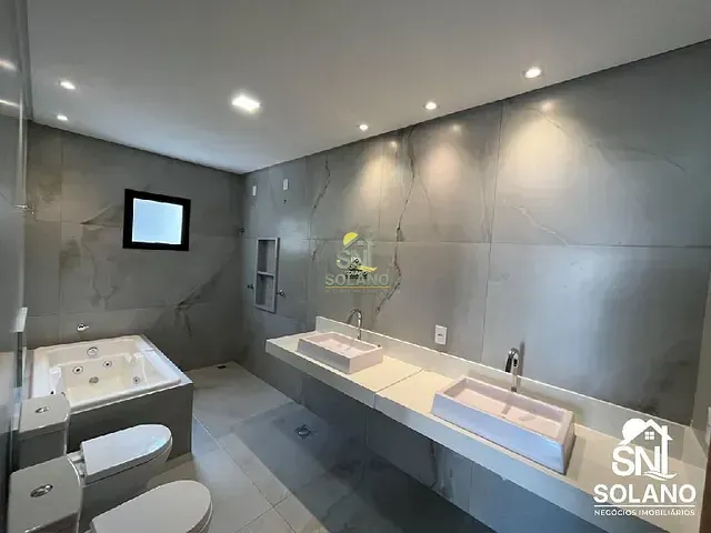Casa com 354m² 3 quartos e 4 banheiros, à venda, no bairro Jardins Bolonha em Senador Canedo