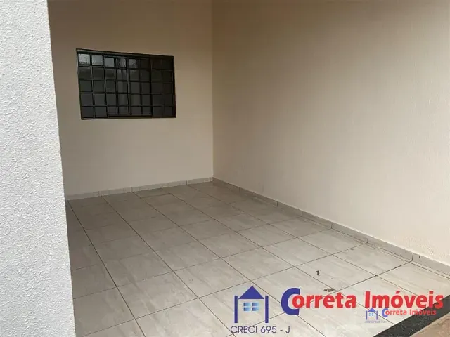 Casa 2 quartos e 1 banheiro, para alugar, no bairro Santos Dumont em Três Lagoas