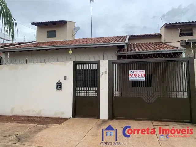 Casa 2 quartos e 1 banheiro, para alugar, no bairro Santos Dumont em Três Lagoas