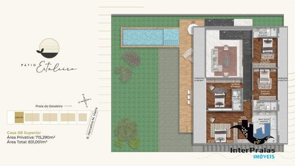 Casa com 349m², à venda, no bairro Praia do Estaleiro em Balneário Camboriú
