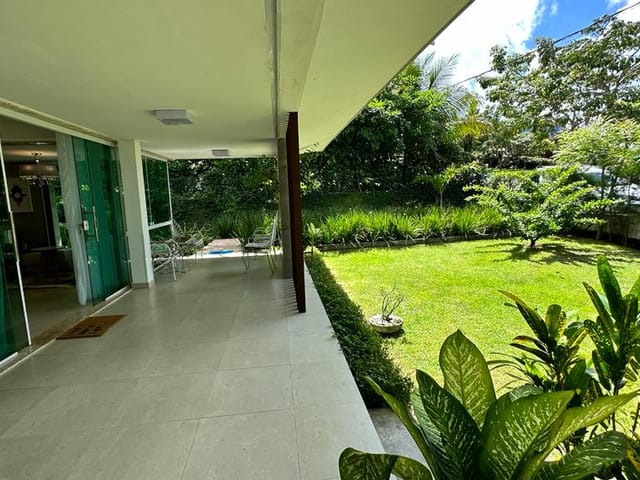 Foto do Casa - Casa à venda com 280m², 03 dormitórios com 03 suítes, escritório, arejada, energia solar, Km 02, Condomínio Santa Helena,, São Pedro, Camaragibe, PE. | Tânia Macêdo Imóveis
