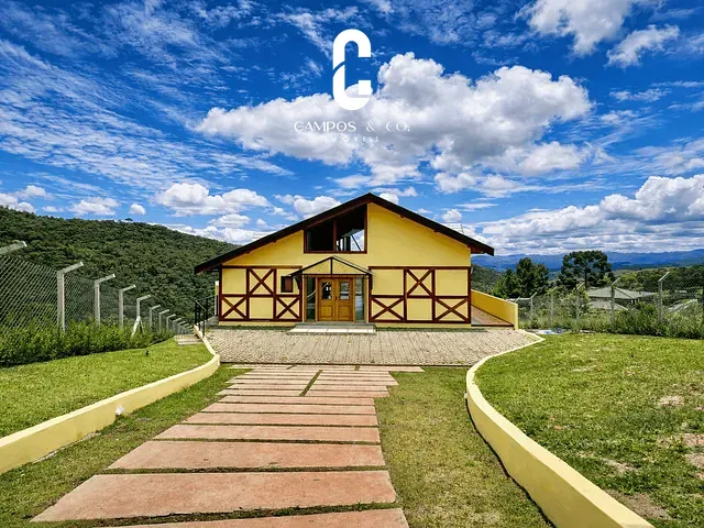 Casa com 1224m² 3 quartos e 4 banheiros, à venda, no bairro Passos da Mantiqueira em Campos Do Jordão