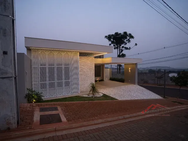 Casa 3 quartos e 3 banheiros, à venda, no bairro Loteamento Residencial Florais Do Lago em Apucarana