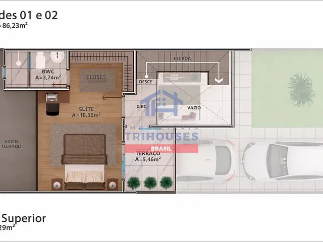 Casa à venda, no bairro Cajuru em Curitiba