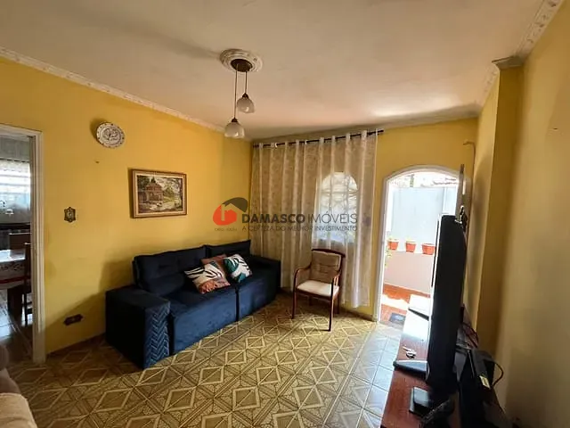 Casa com 195m² 2 quartos e 1 banheiro, à venda, no bairro Osvaldo Cruz em São Caetano do Sul