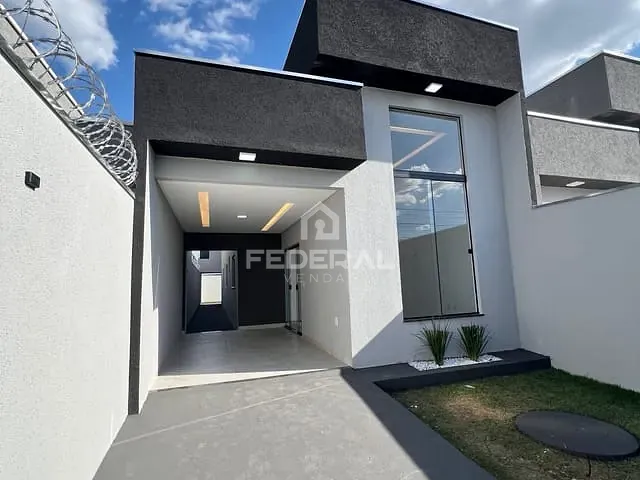 Casa com 180m² 3 quartos e 2 banheiros, à venda, no bairro Setor dos Bandeirantes em Aparecida de Goiânia