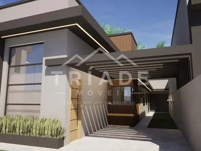 Casa 3 quartos e 1 banheiro, à venda, no bairro Centro em Araucária