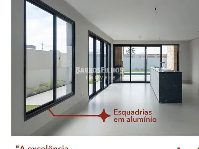 Casa com 450m² 4 quartos e 6 banheiros, à venda, no bairro Alphaville em Barra dos Coqueiros