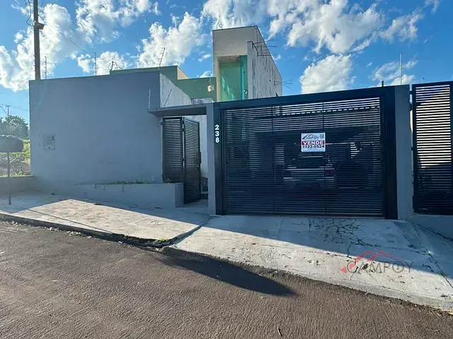 Casa 3 quartos e 2 banheiros, à venda, no bairro Residencial Araucária em Apucarana