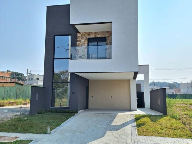 Foto do Casa - Santa Cândida, Casa Condomínio Clube, Vivendas do Parque, 136m² privativos, 3 suítes, 2 vagas,  quintal, churrasqueira , à venda , Curitiba,PR | Imobiliária GreenVille