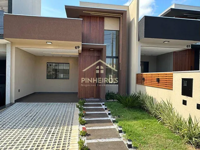 Casa com 126m² 3 quartos e 1 banheiro, à venda, no bairro Jardim Ecoville I em Cambé