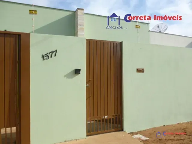 Casa 2 quartos e 1 banheiro, à venda, no bairro Parque Residencial Quinta da Lagoa em Três Lagoas