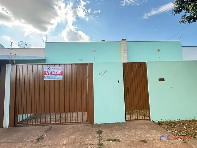 Casa 2 quartos e 1 banheiro, à venda, no bairro Parque Residencial Quinta da Lagoa em Três Lagoas