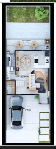 Casa 3 quartos e 3 banheiros, à venda, no bairro Beira Rio em Avenida Deltaville