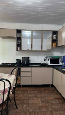 Foto do Casa - Casa com 3 quartos, duas vagas de garagem e muita sobra de terreno, no bairro Vila Sezamo , Xanxerê, por apenas R$369.000,00 | CM Negócios imobiliários