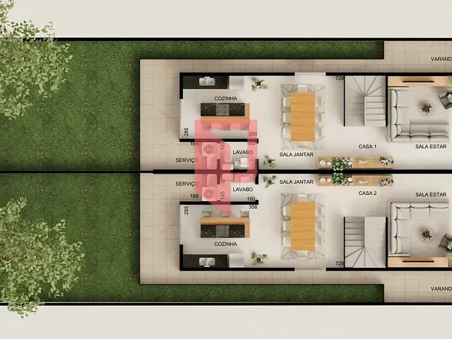 Casa com 235m² 3 quartos e 3 banheiros, à venda, no bairro Planalto em Belo Horizonte
