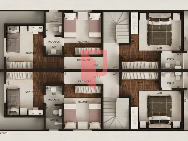 Casa com 235m² 3 quartos e 3 banheiros, à venda, no bairro Planalto em Belo Horizonte