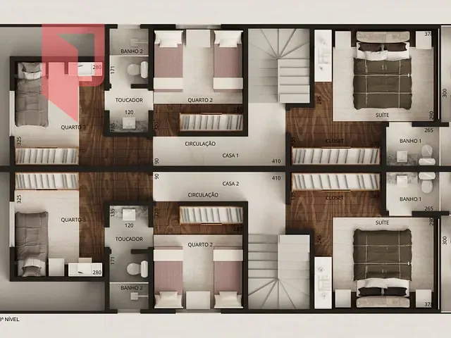 Casa com 235m² 3 quartos e 3 banheiros, à venda, no bairro Planalto em Belo Horizonte