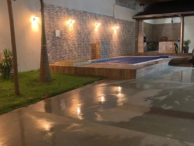 Foto do Chácara - Casa à venda, Residencial Santa Fé I, Goiânia, GO | Eva Magalhães Imóveis