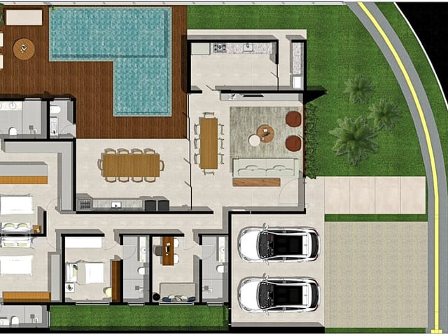 Foto do Casa - Casa com 4 dormitórios à venda, 218 m² por R$ 1.900.000 - Jardins Capri - Senador Canedo/GO | Portfolio Imóveis