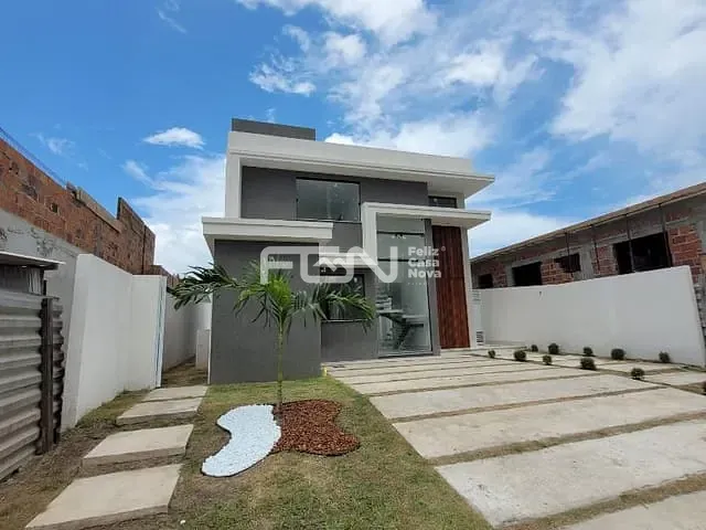 Casa com 275m² 4 quartos e 5 banheiros, à venda, no bairro parque das mangabas em Camaçari