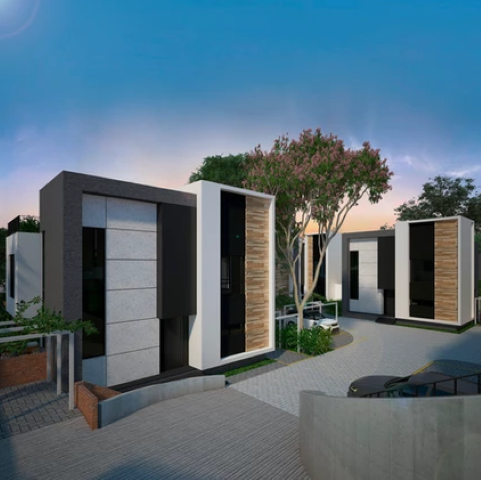 Foto do Casa - Casa em Condomínio à venda 3 Quartos, 3 Suites, 5 Vagas, 277M², Jardim Leonor, São Paulo - SP | CUBE Jardim Guedala | Lares e Andares Imóveis