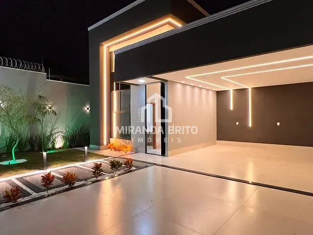 Casa 3 quartos e 4 banheiros, à venda, no bairro Parque Amazônia em Goiânia