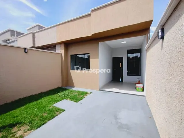 Casa 2 quartos e 2 banheiros, à venda, no bairro Residencial Santa Fé I em Goiânia