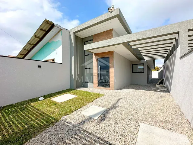 Casa com 82m² 3 quartos e 2 banheiros, à venda, no bairro Costeira em São José dos Pinhais