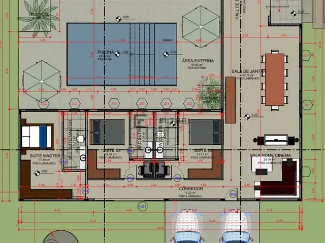Casa com 2563m² 4 quartos e 6 banheiros, à venda, no bairro Centro em Cambé