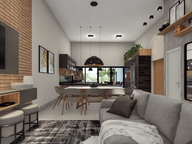 Foto do Casa - Casa com 3 dormitórios à venda, 155 m² por R$ 895.000,00 - Parque Olívio Franceschini - Hortolândia/SP | Hermes Imóveis