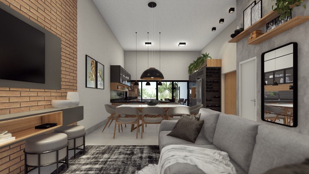 Casa, 3 quartos, 155 m² - Foto 2