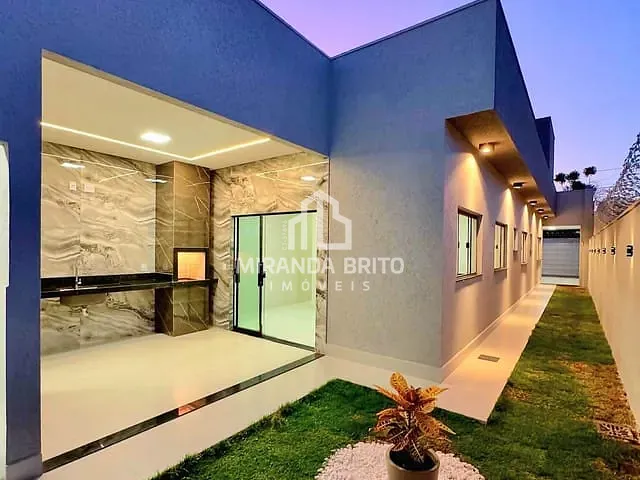 Casa 3 quartos e 3 banheiros, à venda, no bairro Jardim Buriti Sereno em Aparecida de Goiânia