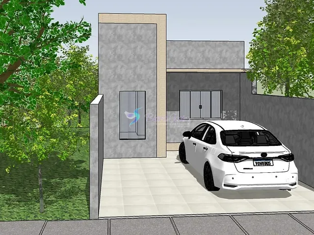 Casa com 125m² 2 quartos e 2 banheiros, à venda, no bairro Jardim Imperial em Atibaia