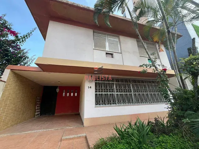 Casa 5 quartos e 5 banheiros, para alugar, no bairro Ponta da Praia em Santos