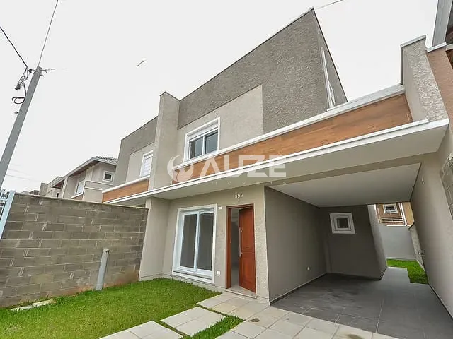 Casa com 153m² 3 quartos e 3 banheiros, à venda, no bairro Xaxim em Curitiba