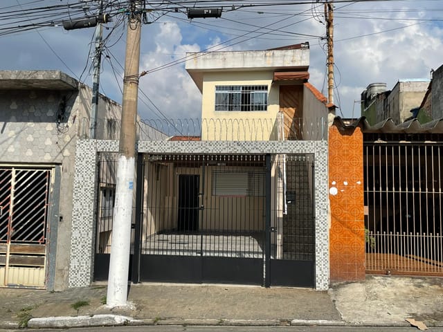 Foto do Casa - Casa de 2 dormitórios espaçosa para locação na Vila Antonieta pronta para morar com 1 vaga coberta , São Paulo, SP | Conviver Negócios Imobiliários