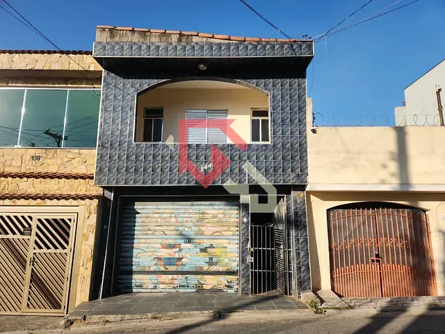 Casa 2 quartos e 1 banheiro, à venda, no bairro Jardim Miranda D'Aviz em Mauá