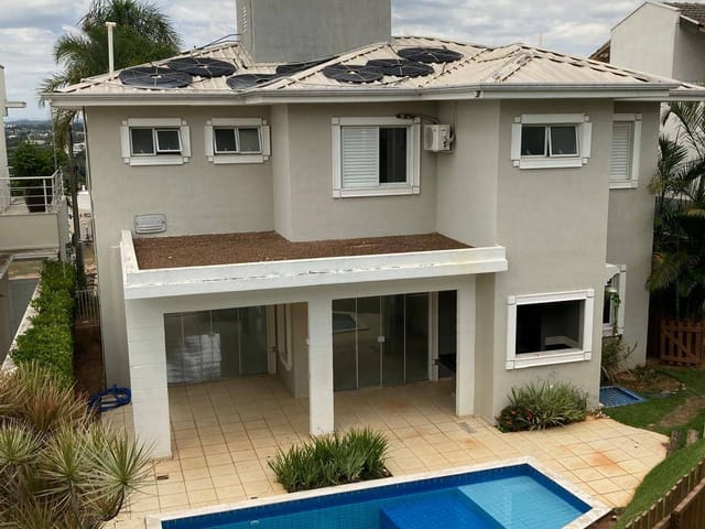 Foto do Casa - Sobrado para locação de Alto Padrão, com 04 suites com Piscina e Espaço Gourmet – 282m² no Condominio Porto Seguro Village | BRACALENTE IMOVEIS LTDA