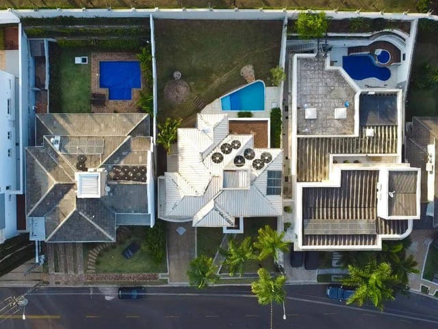 Foto do Casa - Sobrado para locação de Alto Padrão, com 04 suites com Piscina e Espaço Gourmet – 282m² no Condominio Porto Seguro Village | BRACALENTE IMOVEIS LTDA