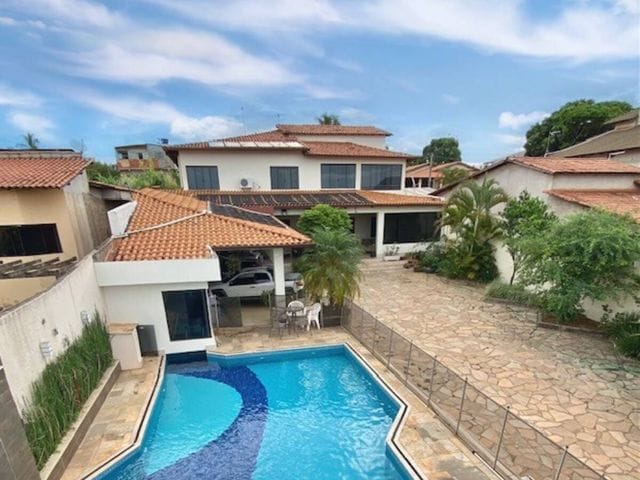 Foto do Casa - Casa Mobiliada 6 Quartos suítes, sendo 3 suítes master + DCE com lazer completo, sauna, são 600m² a.c. em lote 800m² Taguapark- Vicente Pires. | Jeziel Mendes Consultoria Imobiliária