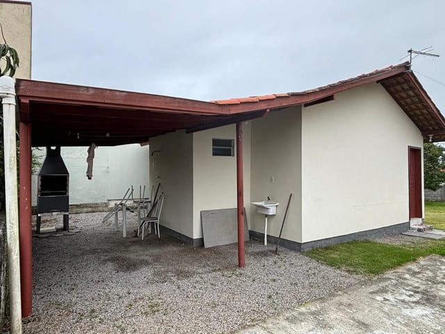 Foto do Casa - Casa com 2 dormitórios à venda, 100 m² por R$ 500.000,00 - Praia Do Sonho (Ens Brito) - Palhoça/SC | Madri Imóveis