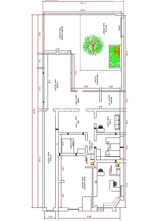 Casa, 1 quarto, 145 m² - Foto 11