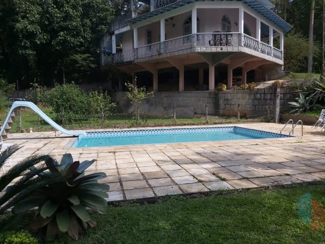 Foto do Casa - Casa à venda, 5 quartos sendo 3  suíte, 1 banheiro, piscina, churrasqueira, 1100m², localizada em Corujas, Guapimirim, RJ | Sansil Imóveis