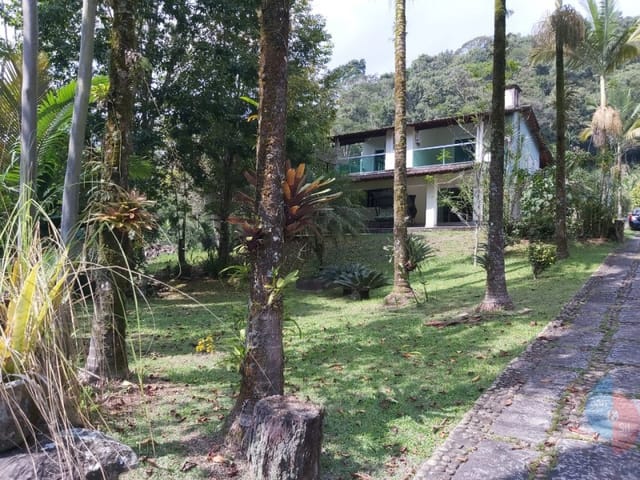Foto do Casa - Casa à venda, 5 quartos sendo 3  suíte, 1 banheiro, piscina, churrasqueira, 1100m², localizada em Corujas, Guapimirim, RJ | Sansil Imóveis