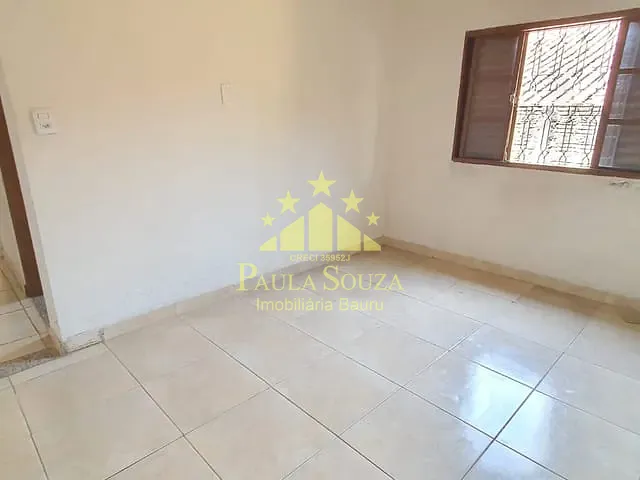 Casa com 60m² 2 quartos e 1 banheiro, para alugar, no bairro Jardim Ouro Verde em Bauru