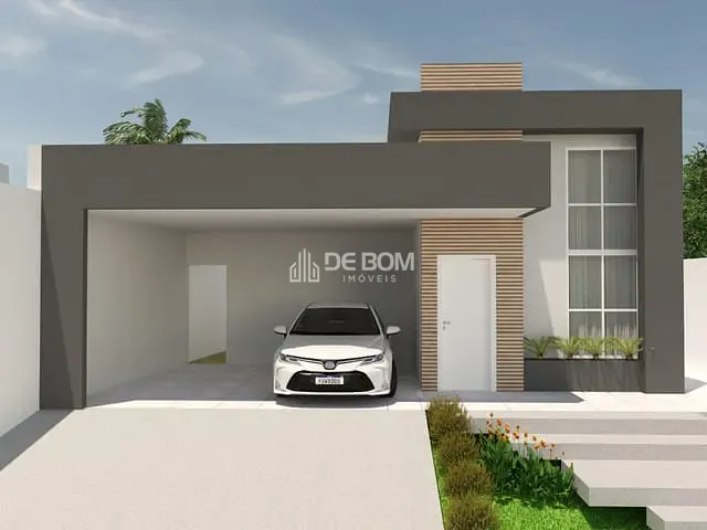 Casa com 117m² 3 quartos e 2 banheiros, à venda, no bairro jardim bandeirantes em Poços de Caldas